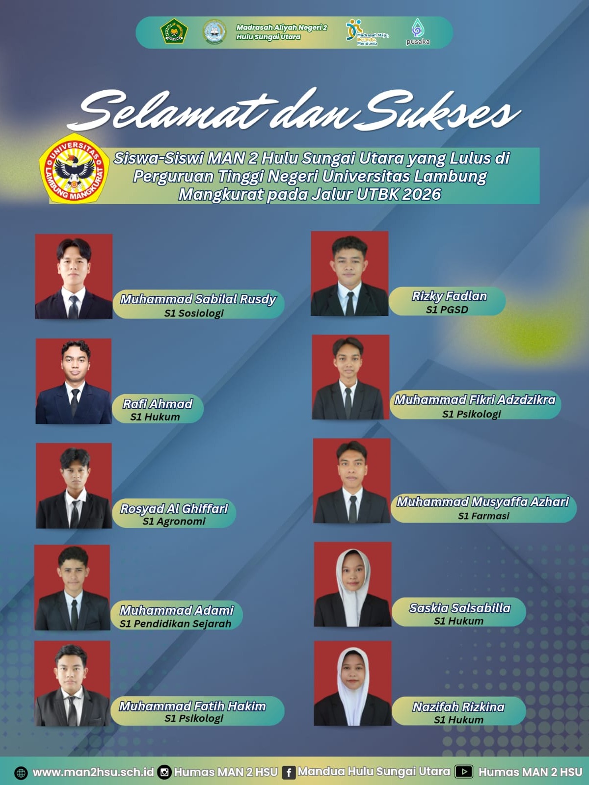 Siswa Lulus UTBK 2026
